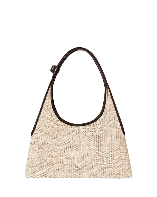 Ringo Bag Mini / Raphia Brown