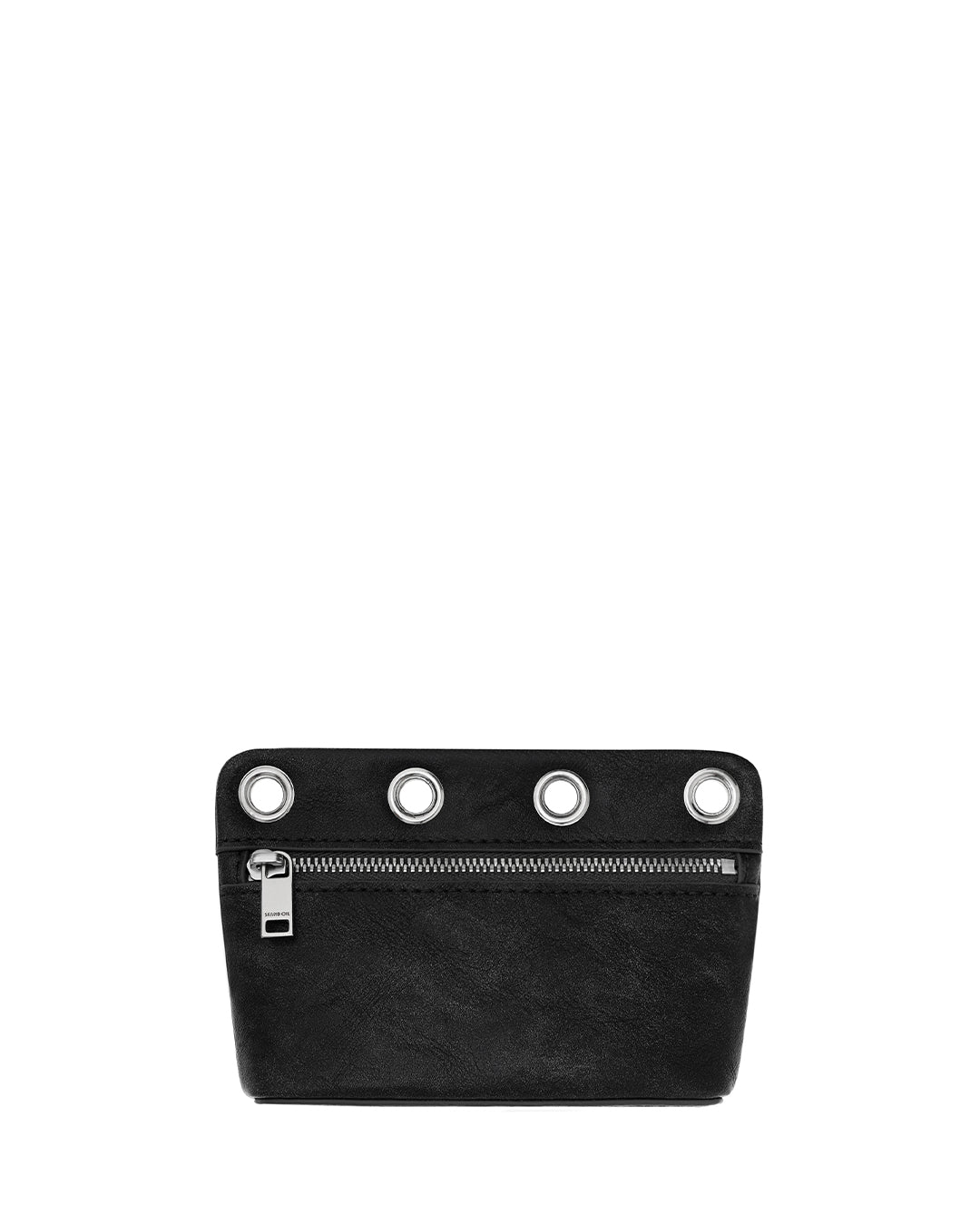 Loop Eyelet Pouch / Dark Gray