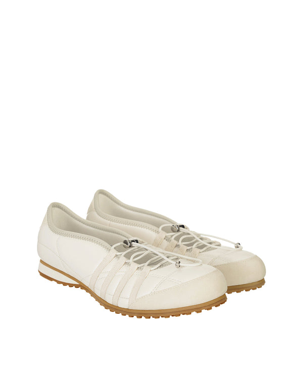 Tie Maryjane Sneakers / Cream