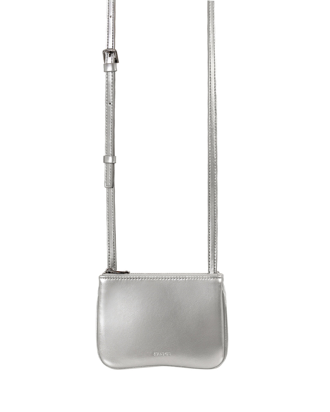 Cookie Accordion Bag / Silver