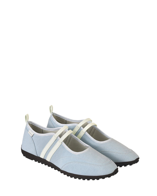 Strap Mary Jane Sneakers / Blue Combi