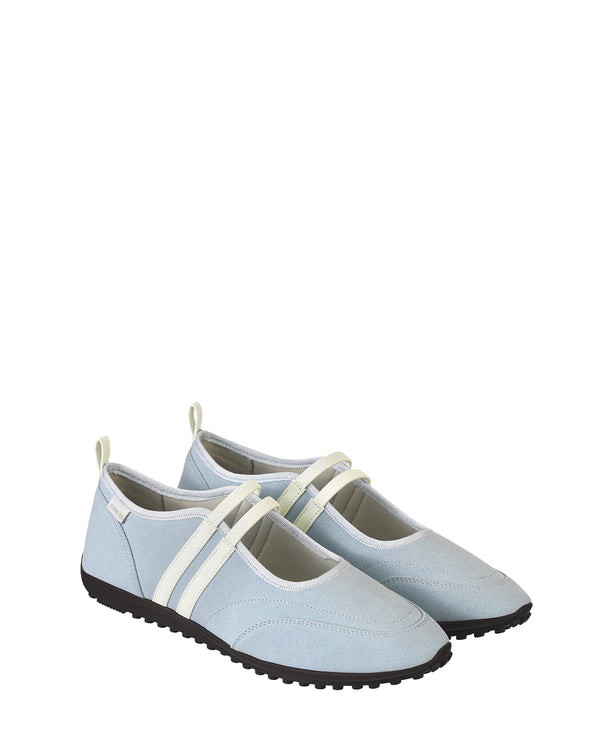 Strap Mary Jane Sneakers / Blue Combi