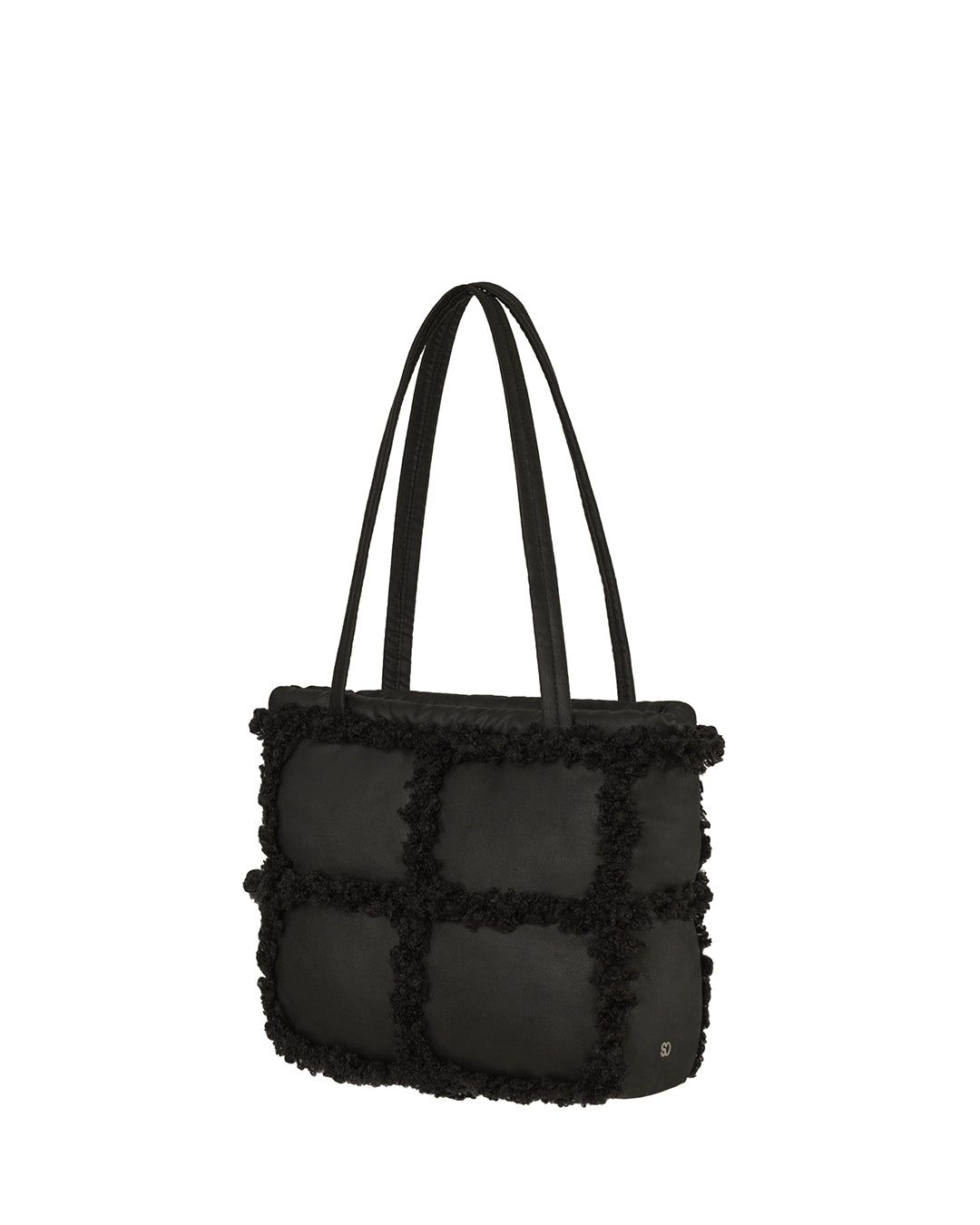 Bubble Bag Mini / Fur Black