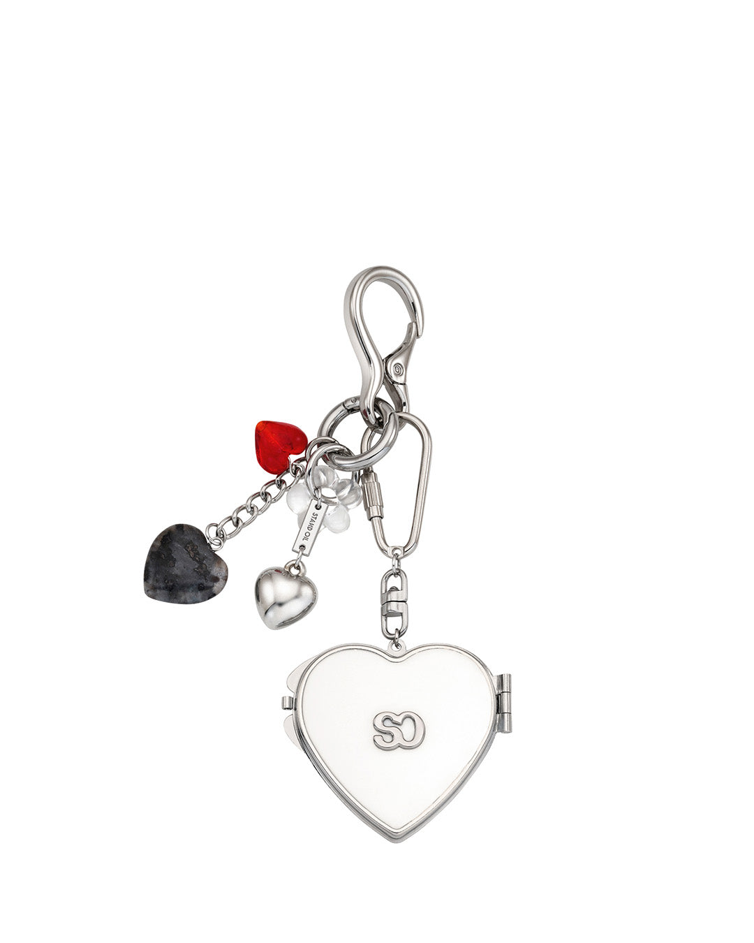 Heart Berry Keyring